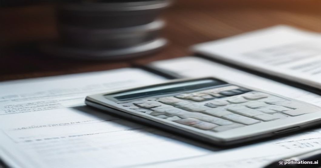 A close-up of a financial planner's desk showing a calculator, a pen, and a life insurance coverage worksheet with the acronym DIME highlighted